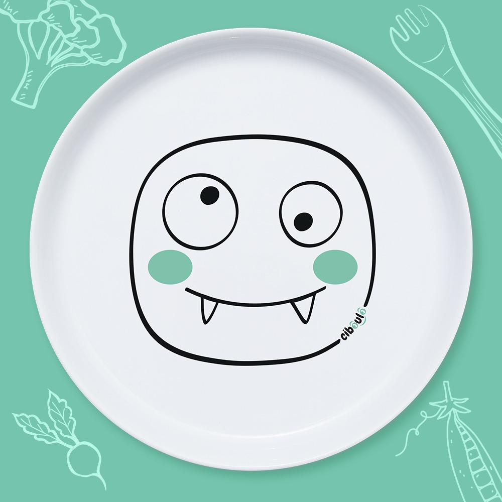 Découvrez l'assiette monstrueusement délicieuse de Ciboulo! 🍽️ Éveillez l'appétit des petits avec des amis monstres rigolos qui rendent chaque repas palpitant. Une expérience gourmande pleine de surprises visuelles et de saveurs exquises.